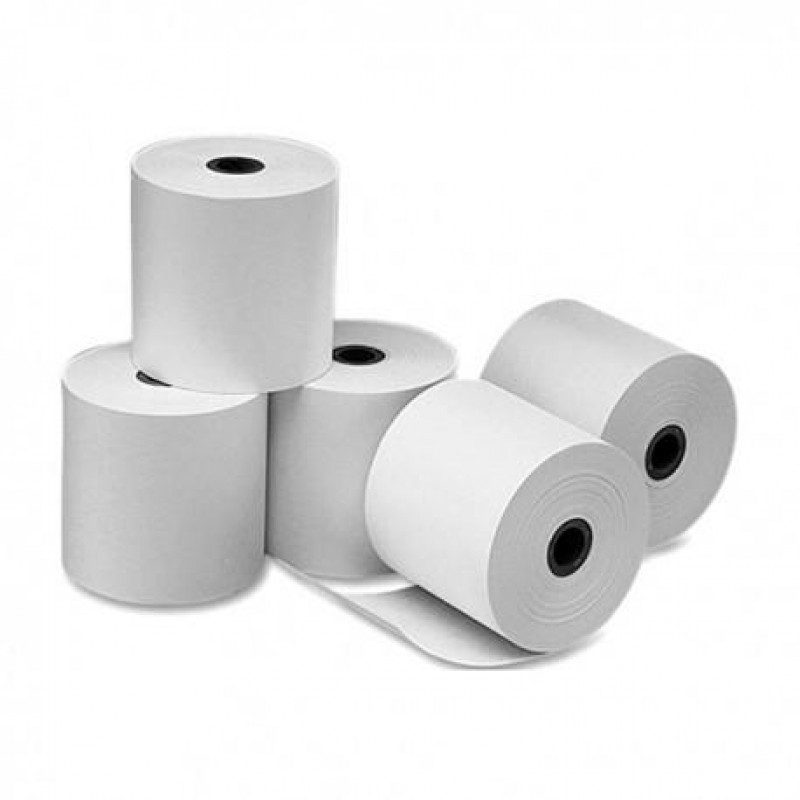 Rollos de Papel Térmico para Impresoras Punto de Venta Office Depot 21802  Blanco Empaque 6 piezas